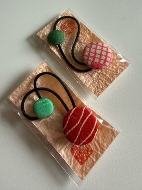 Made in Japan Fabric Hair Ties (bundle)